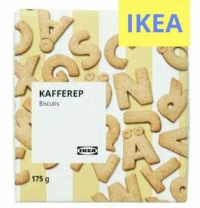 最安値！ IKEA カッフェレプ アルファベットビスケット 1箱 デコレーション お誕生日 プレゼント プチギフト 