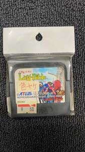 ☆女神転生外伝ラストバイブル　WS/GG　中古　ATLUS　ゲームギア　☆