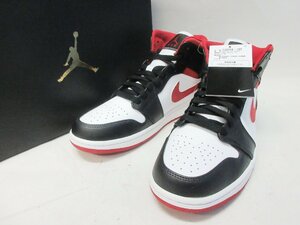 △1000円～未使用 ナイキ NIKE AIR JORDAN 1 MID エアジョーダン1 ミッド 554724-122 スニーカー　26.5㎝