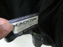 1000円～ KADOYA カドヤ KS LEATHER レザーライダース_画像6