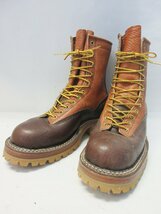 1000円～美品 ホワイツ WHITE'S BOOTS Smoke Jumper 375 スモークジャンパー カスタム レースアップブーツ　サイズ7.5E_画像2