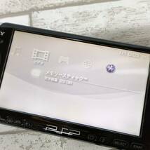 美品 B SONY PlayStation Portable PSP-3000 PB PIANO BLACK ピアノ ブラック ソニー プレイステーション ポータブル 動作品_画像3