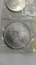 【カナダドル銀貨セット】カナダ 1ドル/50セント/25セント エリザベス2世 1867年-1967年 プルーフ未使用 旧硬貨 アンティークコイン CANADA_画像4