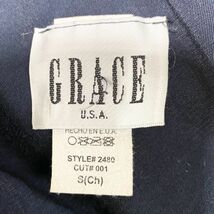 1円 ドレス GRACE キャミドレス S USサイズ 黒光沢 カラードレス キャバドレ 発表会 イベント　中古１１３４_画像9