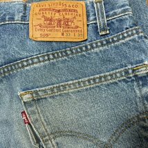 (^w^)b カナダ製 LEVI'S Levi's リーバイス 505 80s 90s ヴィンテージ デニム ジーパン パンツ 赤タブ ジッパーフライ W33 7976EE_画像8