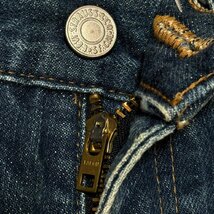 (^w^)b 日本製 LEVI'S リーバイス 502 XX ヴィンテージ クロージング デニム ジーパン レプリカ ビッグE 赤耳 TALON ジッパー W29 7992EE_画像6