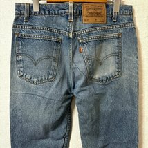 (^w^)b LEVI'S Levi's リーバイス 517 80s 90s ヴィンテージ デニム ジーパン パンツ ウォッシュ オレンジ タブ ジッパーフライ W33 7981EE_画像4