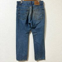 (^w^)b カナダ製 LEVI'S Levi's リーバイス 505 80s 90s ヴィンテージ デニム ジーパン パンツ 赤タブ ジッパーフライ W33 7976EE_画像2