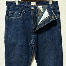 (^w^)b Levi’s リーバイス 528 デニム ジーンズ ジーパン パンツ ボトムス 赤タブ ジッパーフライ ペーパーパッチ 濃紺 W33 8204EE_画像5