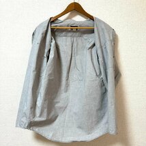 (^w^)b patagonia パタゴニア 長袖 ロング スリーブ シャツ トップス 上着 羽織 ピスネーム タグ スナップ ボタン グレー S98 S 8139EE_画像3