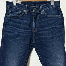 (^w^)b LEVI’S リーバイス 505 TM デニム ジーンズ ジーパン ボトムス 赤タブ ビッグE ジッパーフライ レザー パッチ 脇割 W29 8196EE_画像3