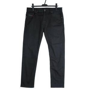 ◆美品◆ DIESEL ディーゼル THOMMER SLIM SKINNY スリムスキニー 0688H ストレッチ ジーンズ デニム パンツ 黒 メンズ W33 L30　3464A0