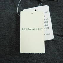 ◆新品 タグ付き 定価1.5万円◆ LAURA ASHLEY ローラアシュレイ ストレッチ 半袖 ワンピース グレー レディース 13 XL 大きいサイズ 3984A0_画像7