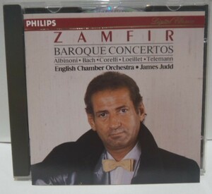 西独盤 CD　ザンフィル　バロック協奏曲　ZAMFIR　BAROQUE CONCERTOS　初期 PHILIPS West Germany