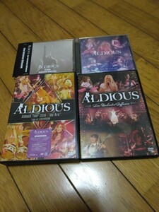 アルディアス　ALDIOUS　ライヴCD　DVDセット