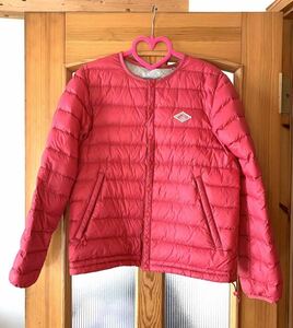 DANTON inner down jacket Dan ton lady's size 34 pink series 