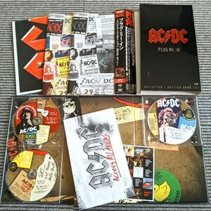 AC/DC ライブDVD 3枚組 完全生産限定BOXセット PLUG ME IN ～コレクターズ・エディション