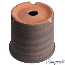 植木鉢 おしゃれ 安い 陶器 サイズ 24.5cm Sポット 8号 ブラウン 室内 屋外 茶 色_画像5