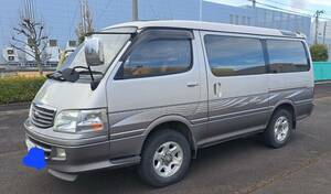 HiAce　Wagon　最終type　ディーゼル　４WD　スーパーcustomリミテッド　KZH　HiAce100　vehicle中泊　キャンピング