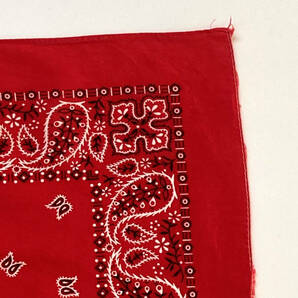 【VINTAGE*1980’s USA BANDANA*アメリカヴィンテージバンダナ*Crafted with Pride in the U.S.A. Council*RN15582*Made in U.S.A】⑨の画像2
