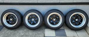 STANCEMAGIC 15インチ8J+28 100&114.3 8H TOYO PROXESプロクセス CF2バリ山