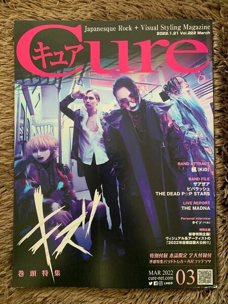 ①本のみ◆Cure◆キュア◆Vol.222◆キズ