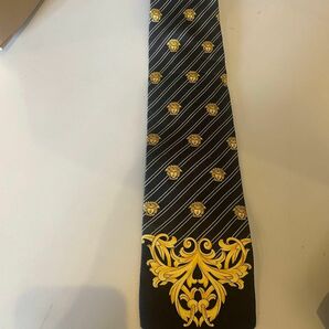 最終SALE！☆GIANNI VERSACE ジャンニ ヴェルサーチ メンズ 紳士 ネクタイ シルク イタリア製 