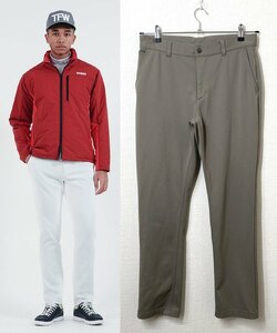 【美品】TFW49 WARM ATHLETE PANTS ウォームアスリートパンツ M カーキ ストレッチ ゴルフ