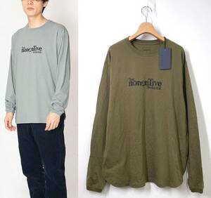 【新品 定価1.1万円】nonnative ノンネイティブ DWELLER L/S TEE TNP 3 長袖Tシャツ 2 カーキ ロンT ロゴ NN-T4011