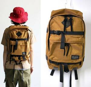 【新品同様】hobo ホーボー CELSPUN Nylon SIRDAR 31L バックパック ARAITENT ベージュ リュック バッグ