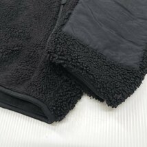 【メンズ L】UNIQLO × Engineered Garments フリースコンビネーションジャケット ブラック 黒 コラボ ユニクロ エンジニアードガーメンツ_画像4