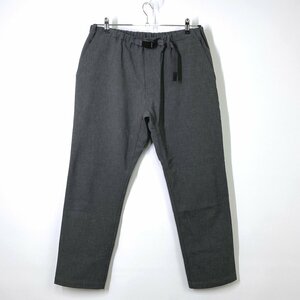 【美品】GRAMiCCi グラミチ 別注 UNITED ARROWS GREEN LABEL RELAXING 裏フリース クライミングパンツ XL グレー イージーパンツ アローズ