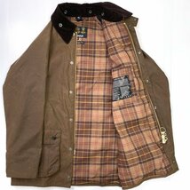 【美品】BARBOUR バブアー SL Beaufort Jacket ビューフォートジャケット 36 ブラウン 茶 オイルドジャケット_画像5