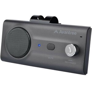 Avantree CK11 車載ハンズフリースピーカー Bluetooth 通話対応 音楽再生Bluetooth 車載 大音量 Bluetooth サンバイザークリップ付き