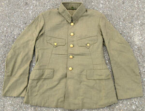 旧日本軍 陸軍将校用 夏衣 制服 三式袖線外し品