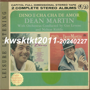 Y2T-2242★Dean Martin with Orchestras Conducted by Gus Levene & Nelson Riddle　Dino/Cha Cha de Amor