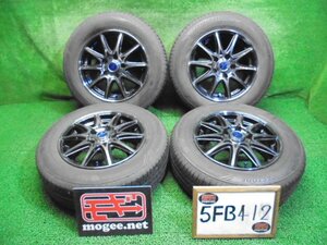 5FB412 AB5)) 送料無料 2022年製 195/65R15 ブリヂストン ECOPIa NH200 夏タイヤ+15インチアルミホイール4本セット