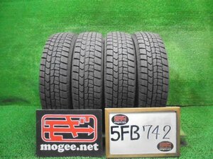 5FB742 CA8)) 送料無料 2022年製 155/70R13 ダンロップ ウインターマックスWM02 13インチスタッドレスタイヤ4本セット