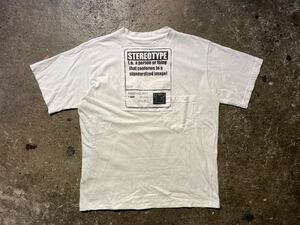 Martin Margiela 00ss STEREOTYPE T-SHIRT 2000ss マルタンマルジェラ 白タグ ステレオタイプ オリゾンティ イタリア製 カットソー Tシャツ