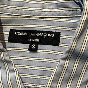 COMME des GARONS HOMME 09SS ストライプ ドッキングシャツ コムデギャルソンオム AD2008 HC-B018 Sの画像5