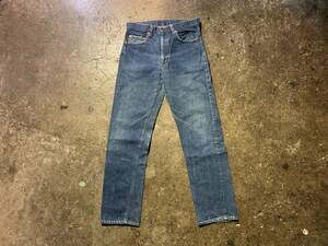 LEVI'S 60s 米国製 505 BIG E ボタン裏刻印8 42TALON 脇割 ポケット裏シングル vintage リーバイス デニムパンツ