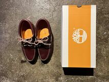 Timberland moccasin shoes 3-eye lug ティンバーランド モカシンシューズ スリーアイ ラグ 26㎝ _画像2