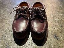 Timberland moccasin shoes 3-eye lug ティンバーランド モカシンシューズ スリーアイ ラグ 26㎝ _画像3