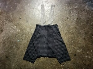 COMME des GARCONS COMME des GARCONS 11ss 吊りサルエルパンツ サスペンダーパンツ 2011ss コムデギャルソンコムデギャルソン フランス製