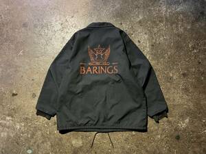 A.P.C. 90s初期 フランス製 BARINGS ロゴプリント コーチジャケット 1990s アーペーセー ベアリング銀行