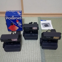 【3台セット】POLAROID CLOSEUP 636 ポラロイド 箱・取扱説明書付属_画像1