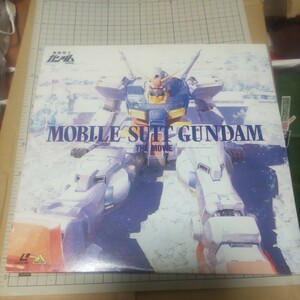  used laser disk 2 sheets set Mobile Suit Gundam theater version mo Bill suit Gundam The Movie 