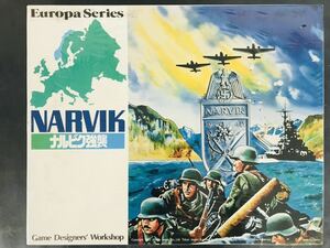 未開封 ナルビク強襲 ボードゲーム シミュレーションゲーム NARVIK Europa series GDW GP-816 現上品 B39A