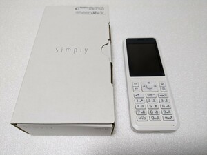 Simply プリペイド 携帯 602SI ガラケー simフリー