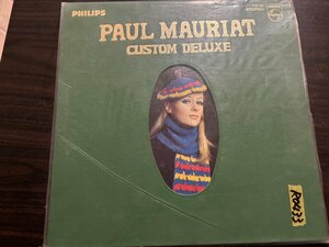 ■3点以上で送料無料!!レコード　ポール・モーリア　カスタム・デラックス PAUL MAURIAT vinyl　222LP3MH